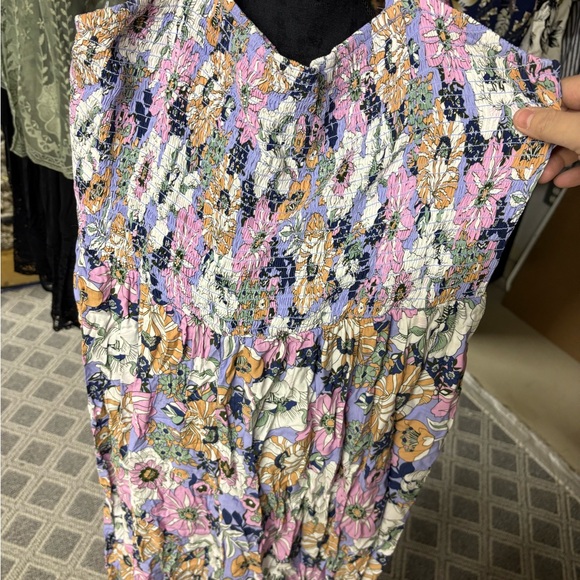Floral Women's Jumpsuit - Picture 2 of 3